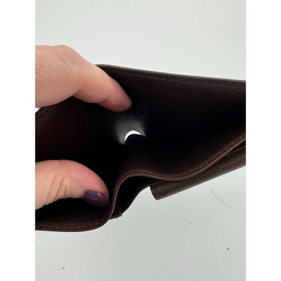 Louis Vuitton Damier Ebene Bifold Wallet With COA - Picture 9 of 11